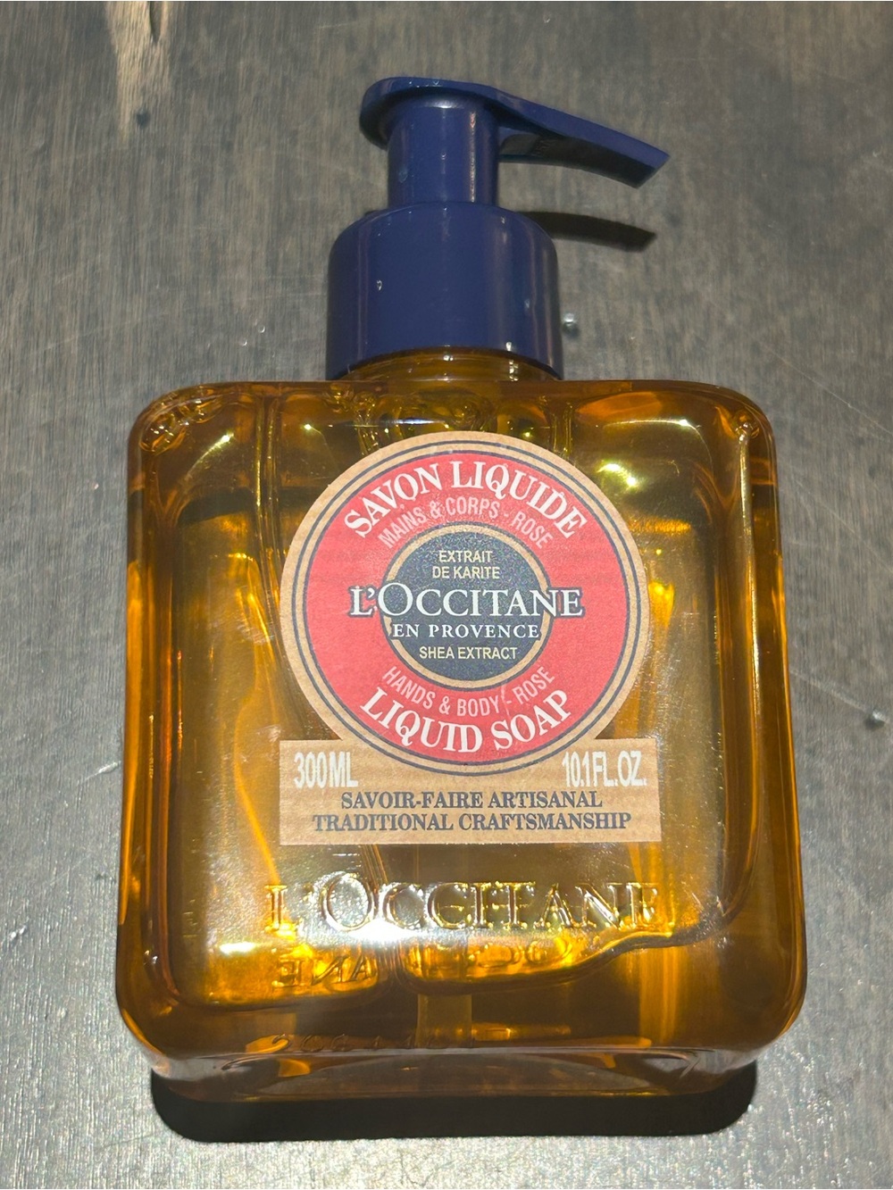 L'Occitane Shea Extract Rose Liquid Soap